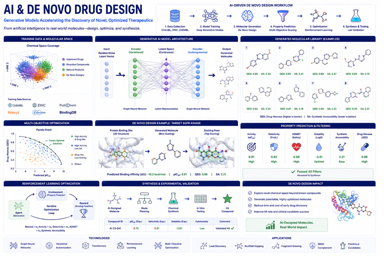 AI & De Novo Drug Design